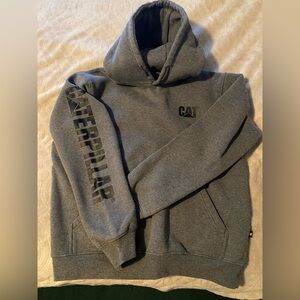 Caterpillar Charcoal Hoodie for Men